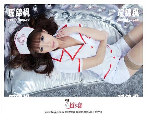 TuiGirl推女郎-小九九 TuiGirl推女郎 - 用小九九的旗袍更新作为灵感?原图中的pose是我心里的小秘密了。