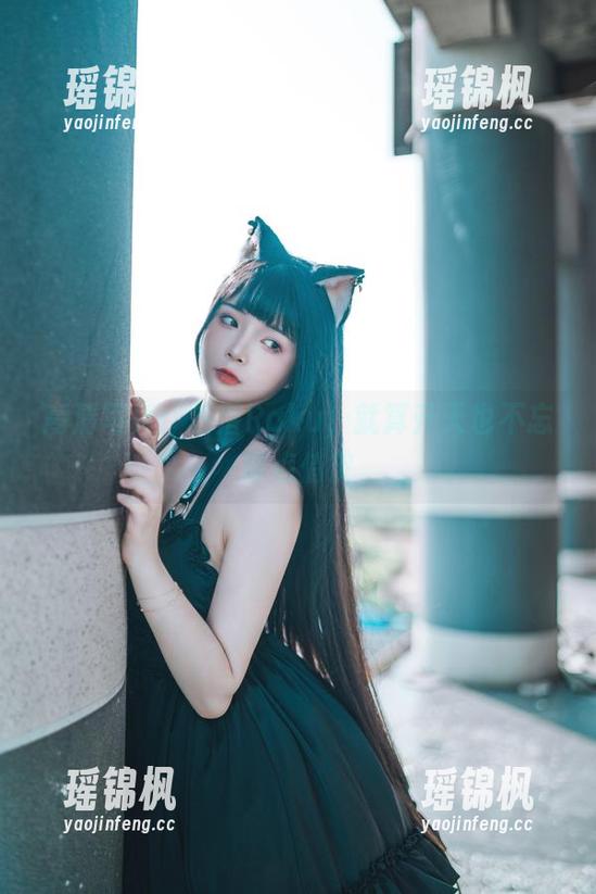 高清写真：落落Raku，就算升天也不忘带点俏皮